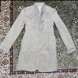 Forever 21 S Beige Champagne Coat